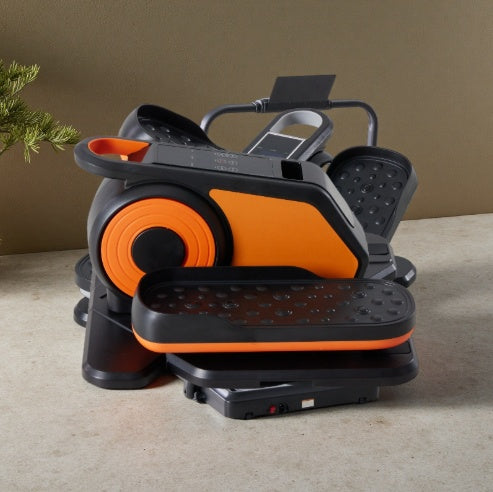 Under-Desk Elliptical — Quiet Mini Pedal Exerciser with 12 Speeds, Remote & LCD