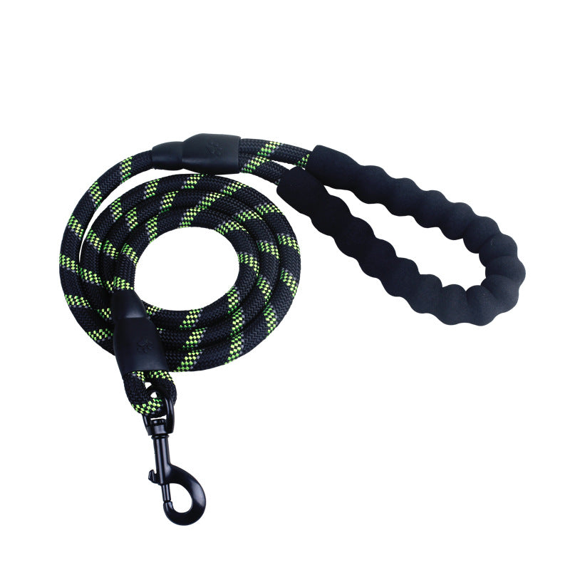 Reflective Nylon Dog Leash — For Small, Medium & Large Dogs