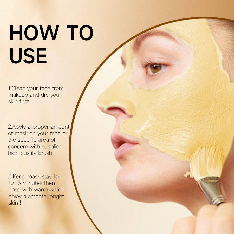 Ginger Kojic Acid Turmeric & Vitamin C Brightening Mask