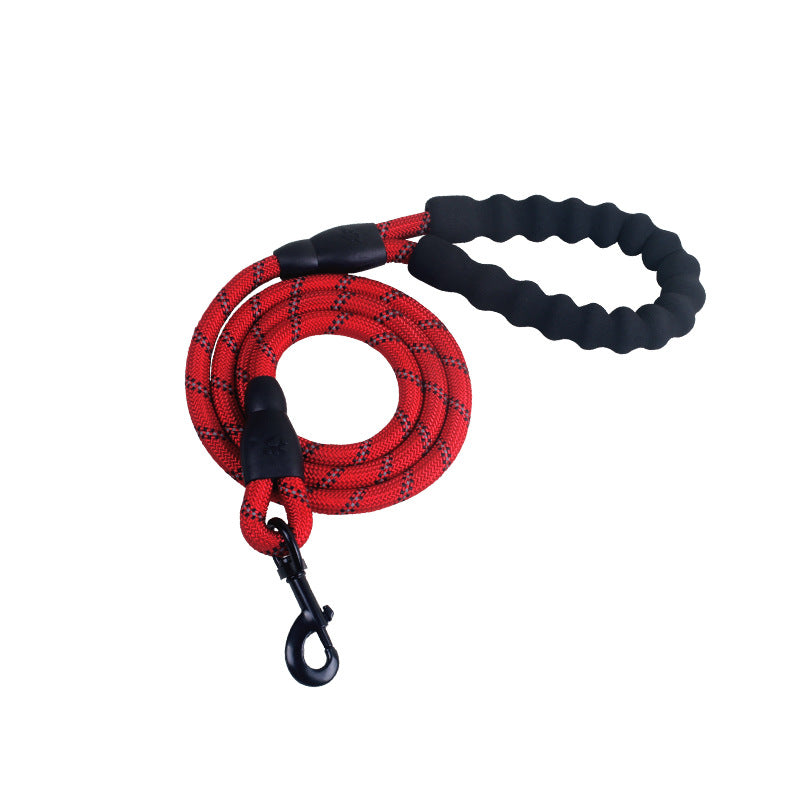 Reflective Nylon Dog Leash — For Small, Medium & Large Dogs