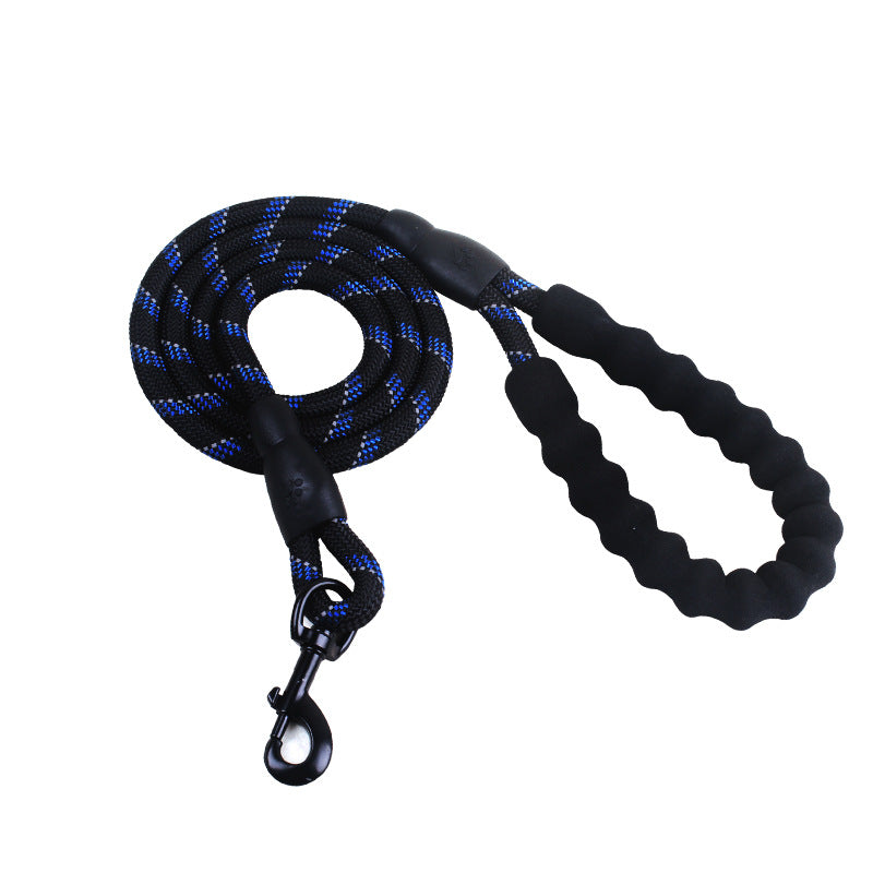 Reflective Nylon Dog Leash — For Small, Medium & Large Dogs