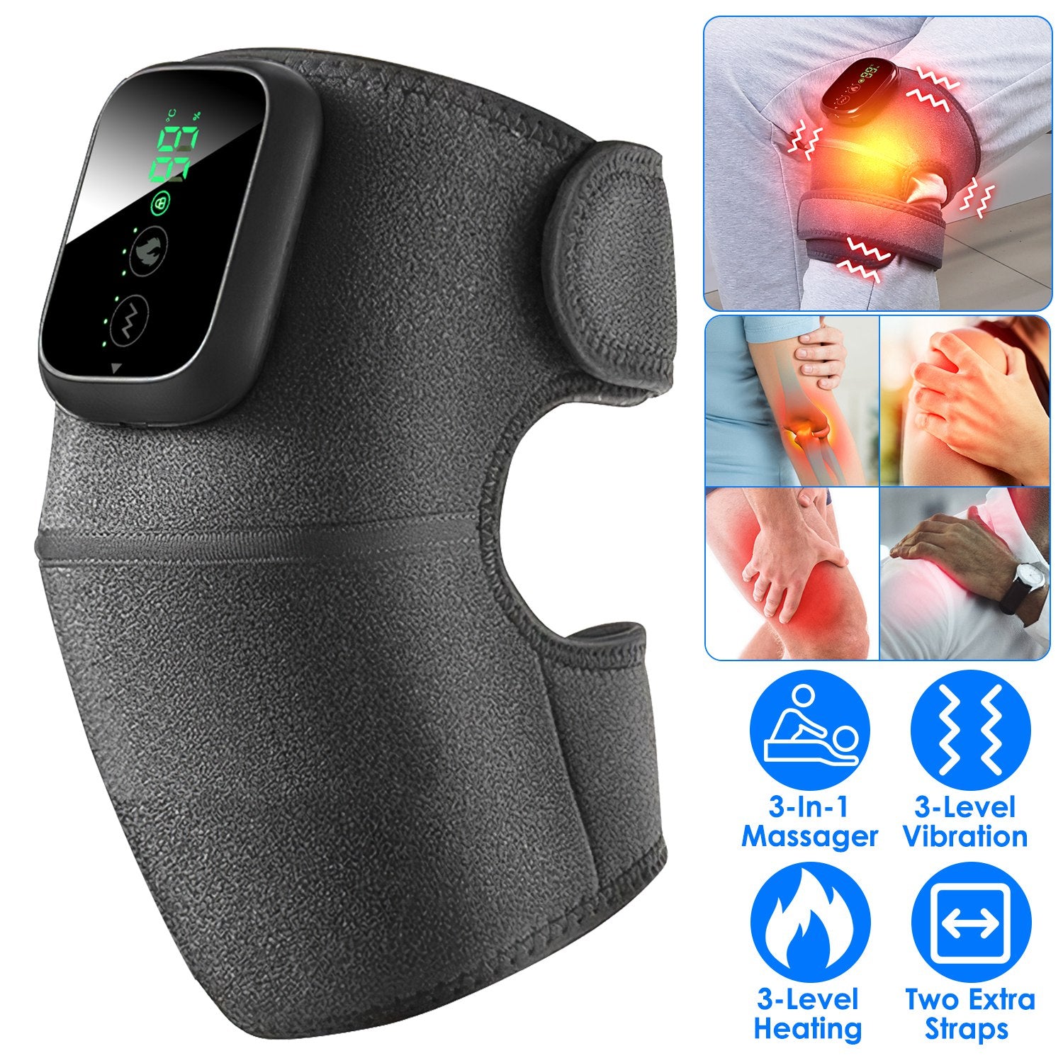 3-in-1 Heated Joint Massager