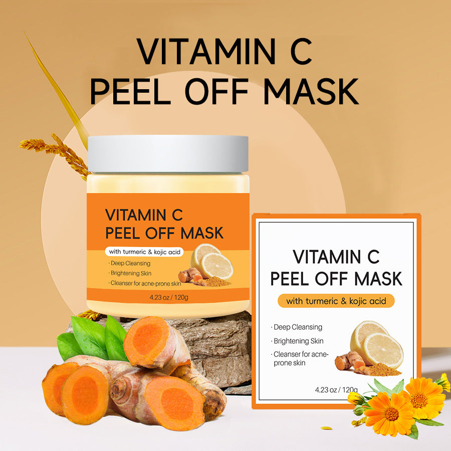 Ginger Kojic Acid Turmeric & Vitamin C Brightening Mask