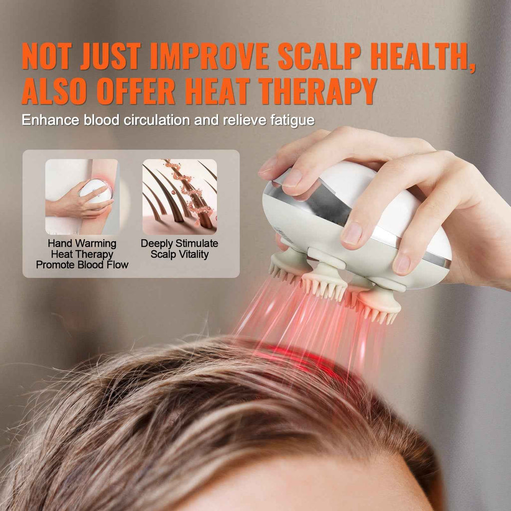 Heated Scalp Massager - Health and wellness