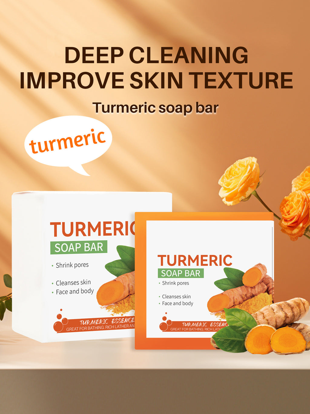Ginger Kojic Acid Turmeric & Vitamin C Brightening Mask