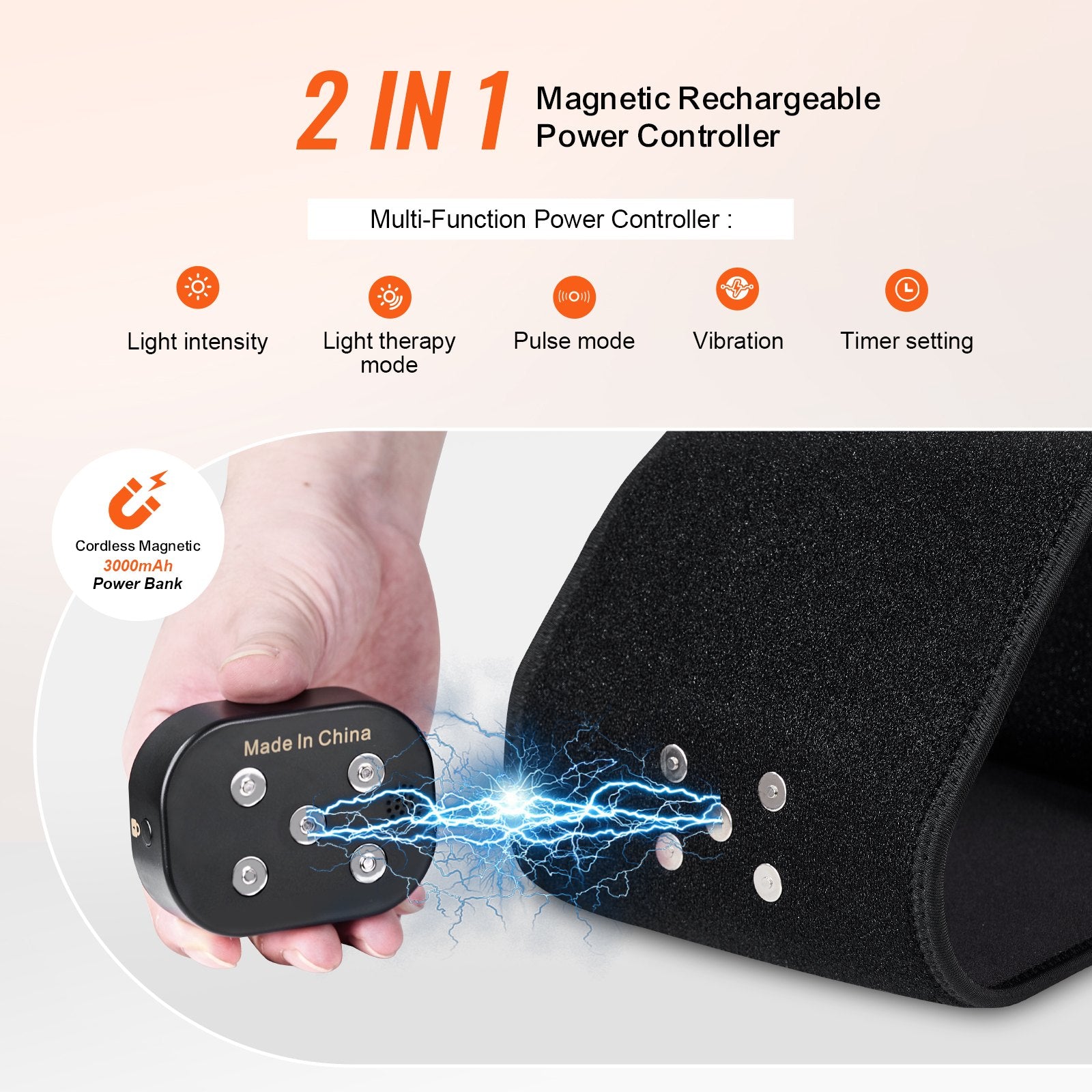 Red Light Therapy Wrap — Waist, Shoulder & Joint Pain Relief