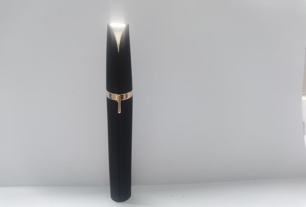 Mini Electric Eyebrow & Facial Hair Trimmer with LED Light
