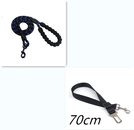 Reflective Nylon Dog Leash — For Small, Medium & Large Dogs