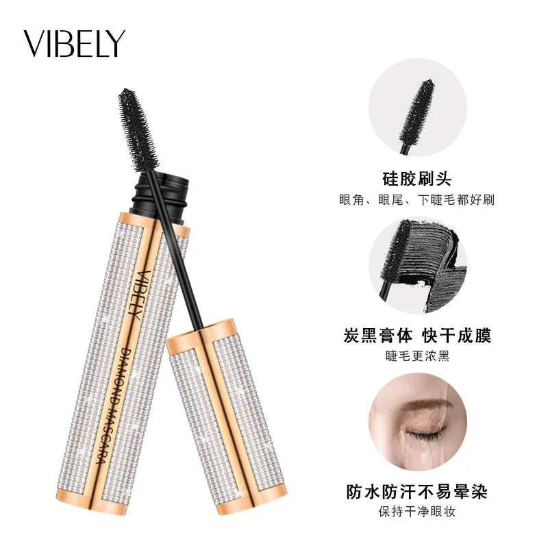 4D Silk Fiber Mascara — Waterproof Volumizing & Lengthening