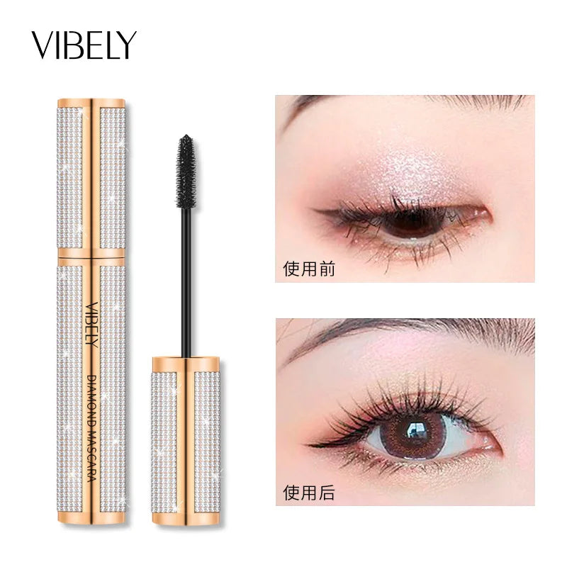 4D Silk Fiber Mascara — Waterproof Volumizing & Lengthening