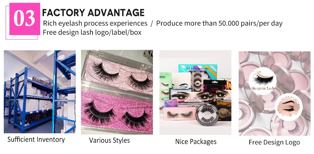 Fluffy Glitter Ombre Colored Lashes 5D Natural Mink Lashes Bulk Wholesale Magnetic Eyelashes Extension Makeup Lash Box Packaging
