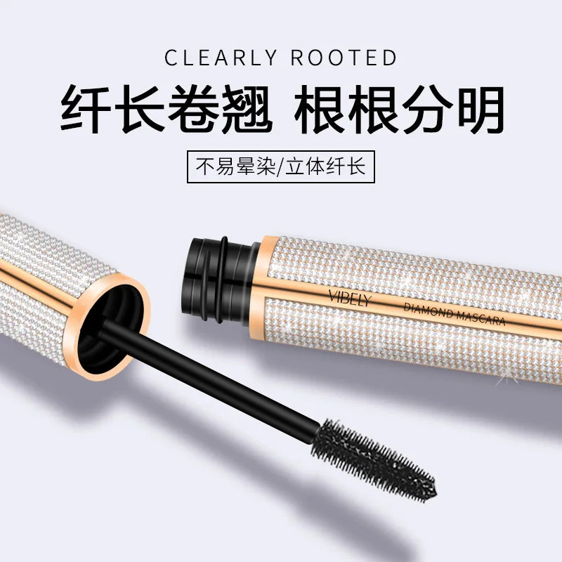 4D Silk Fiber Mascara — Waterproof Volumizing & Lengthening