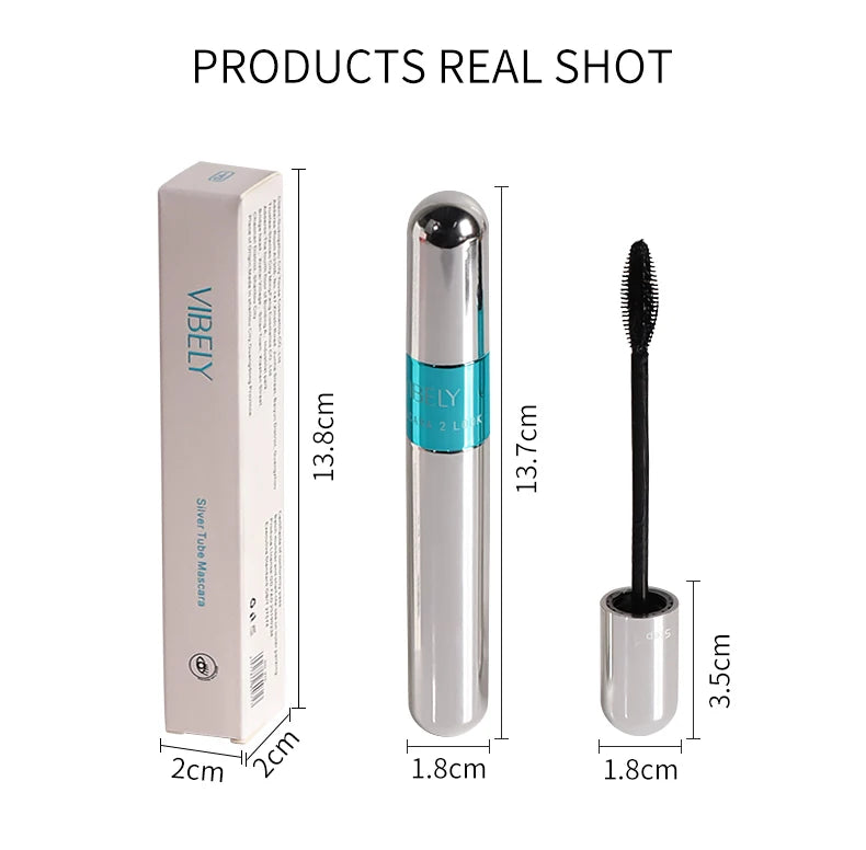 4D Silk Fiber Mascara — Waterproof Volumizing & Lengthening