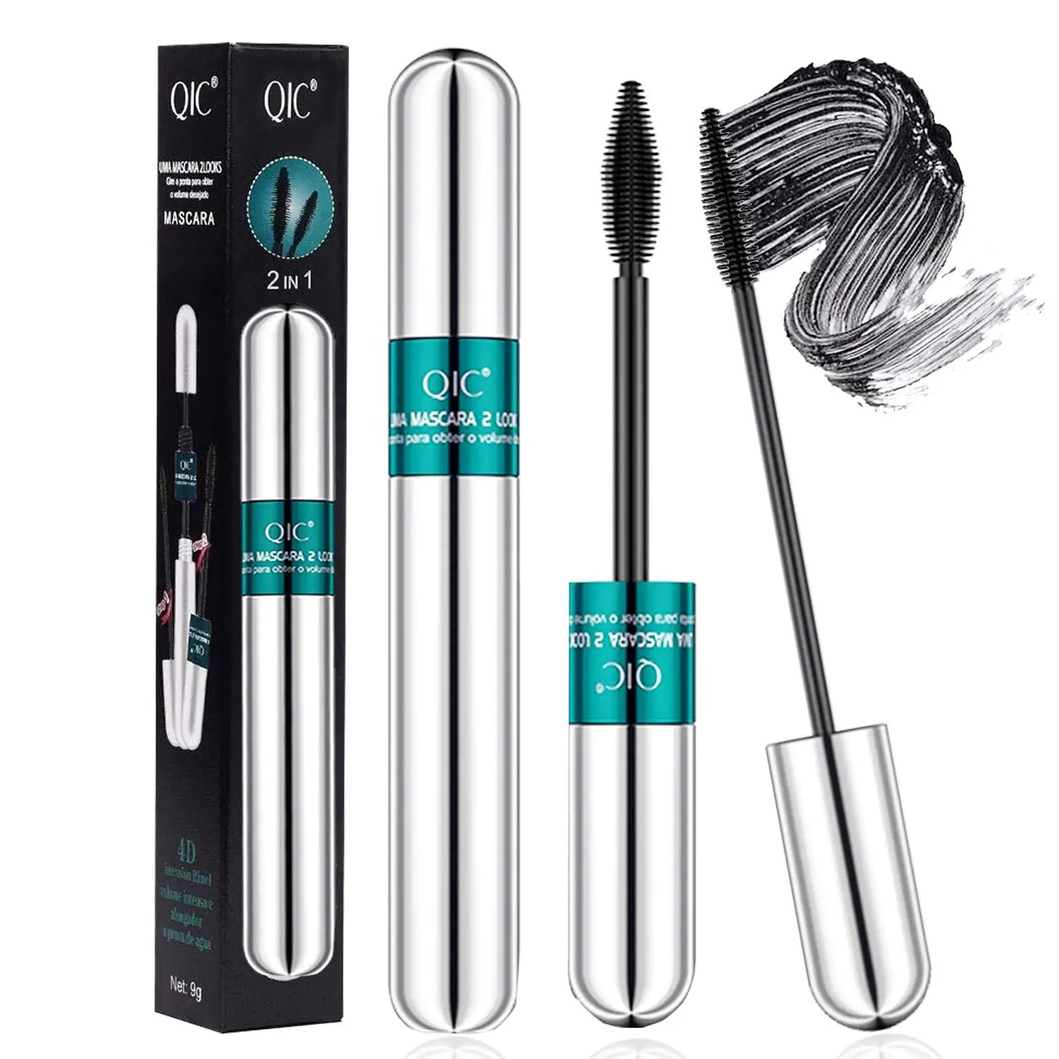 4D Silk Fiber Mascara — Waterproof Volumizing & Lengthening