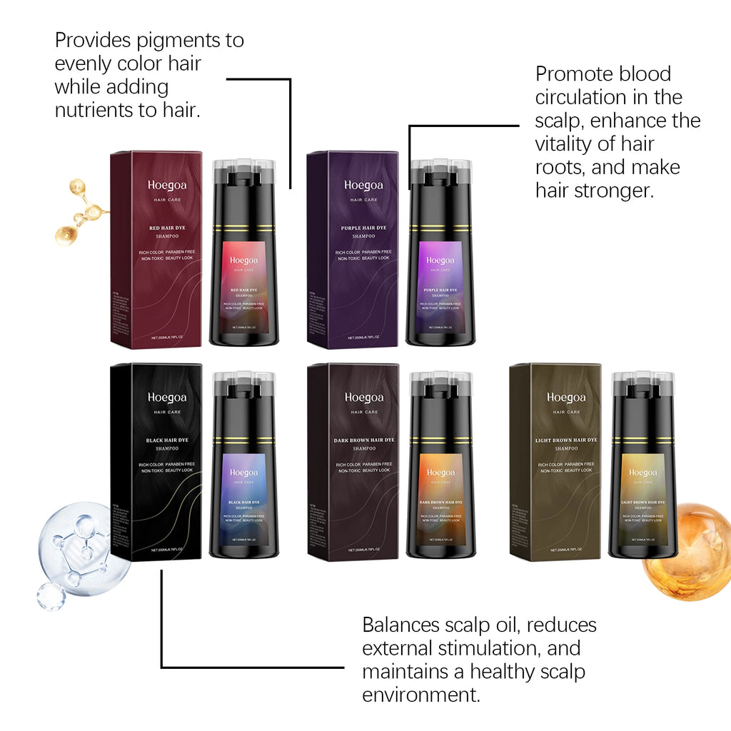 Hair Care Shampoo Series DIY Trendy Bright Long-Lasting Color Gentle Hair Nourishing and Smooth