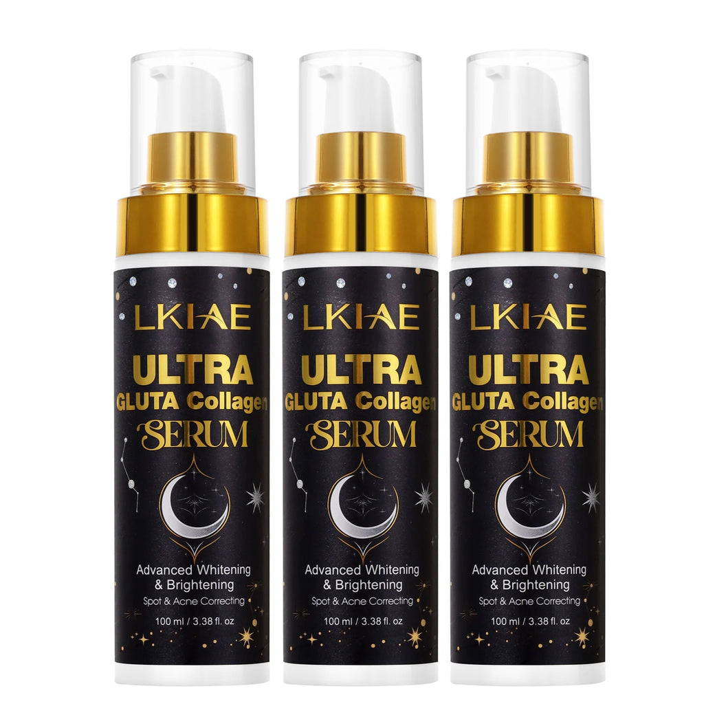 LKIAE Ultra Glutathione and Collagen Lighten Set, Moisturizer, Reduce Dark Spots, Improve Roughness, Leaving Skin Soft, Smooth