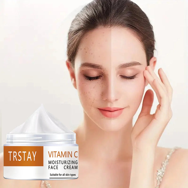 TRSTAY face cream Vitamin C desalinates pigment, black spots, brightens skin, beauty and health care