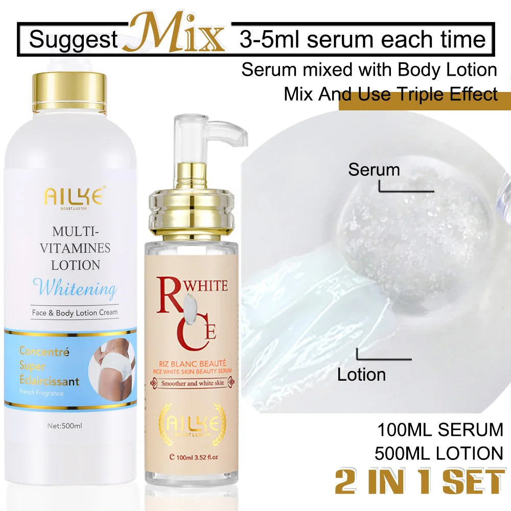 Vitamin B3 C Skin Care Set for Radiant and Even Skin Tone - Health and wellness