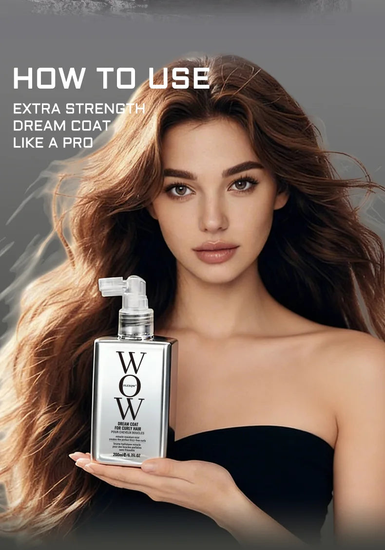 Hair Oil Spray Nourishing Conditioning Oil Deeply Moisturizing Hair Curly Spray Gift Women Hair Care Serum