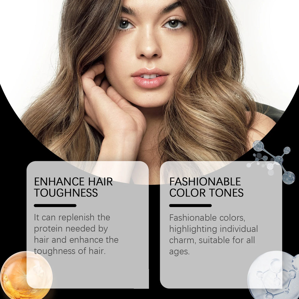 Hair Care Shampoo Series DIY Trendy Bright Long-Lasting Color Gentle Hair Nourishing and Smooth