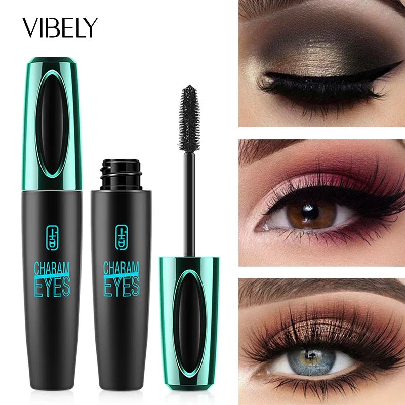 4D Silk Fiber Mascara — Waterproof Volumizing & Lengthening
