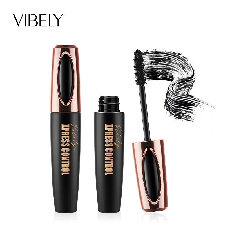 4D Silk Fiber Mascara — Waterproof Volumizing & Lengthening