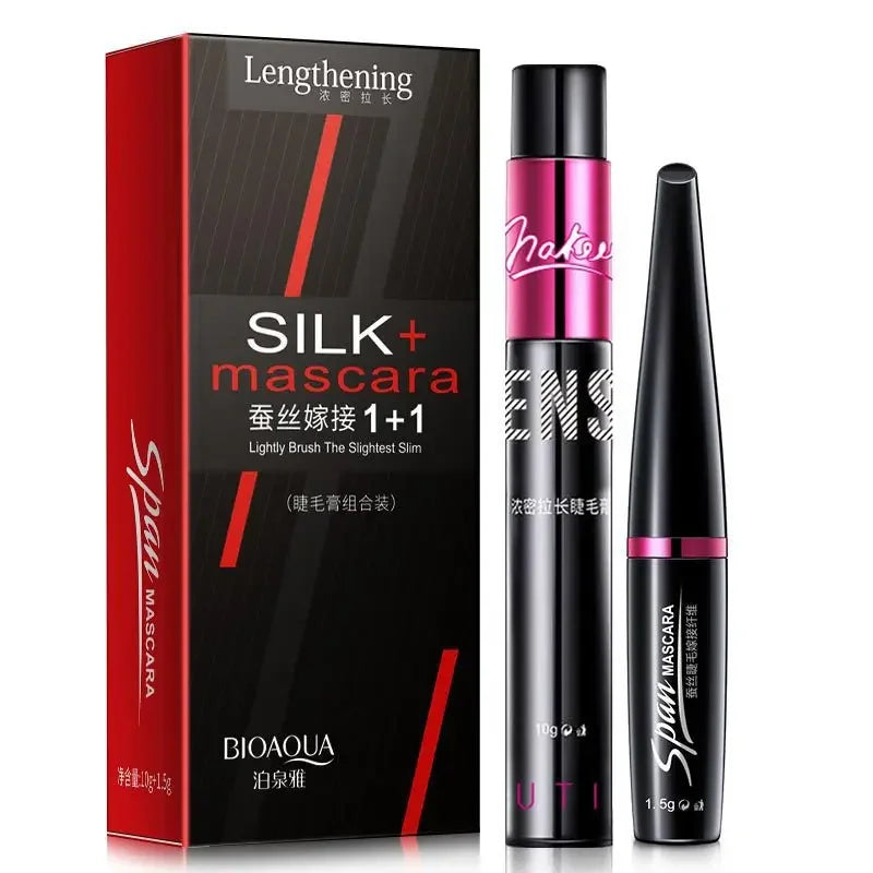 4D Silk Fiber Mascara — Waterproof Volumizing & Lengthening
