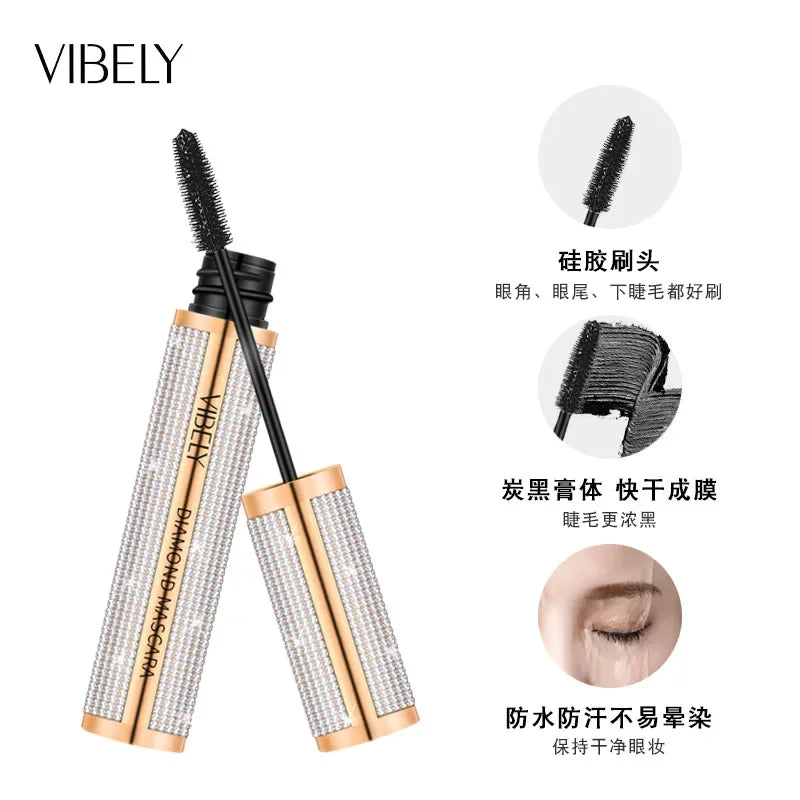 4D Silk Fiber Mascara — Waterproof Volumizing & Lengthening