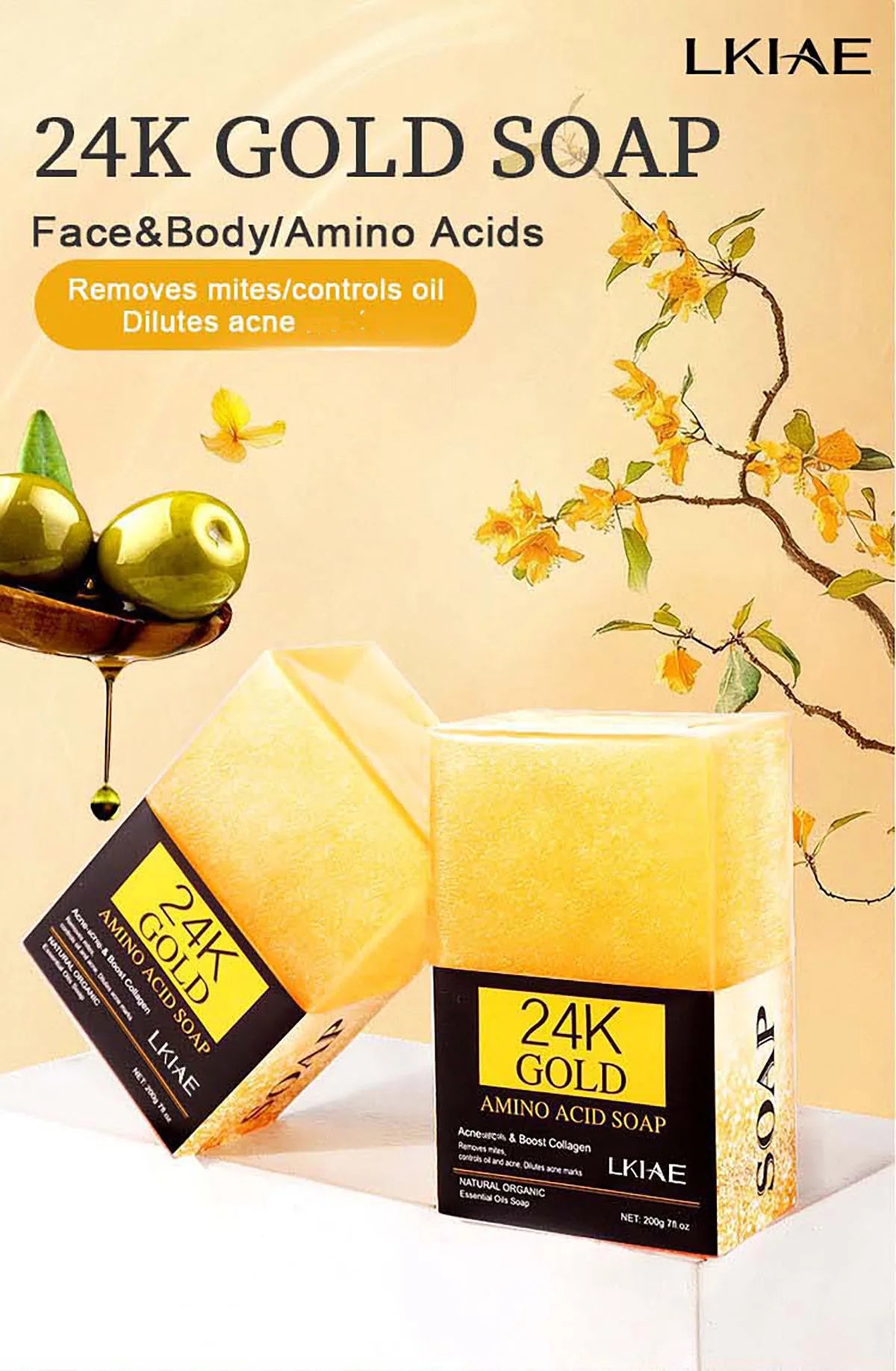 LKIAE Ultra Glutathione and Collagen Lighten Set, Moisturizer, Reduce Dark Spots, Improve Roughness, Leaving Skin Soft, Smooth