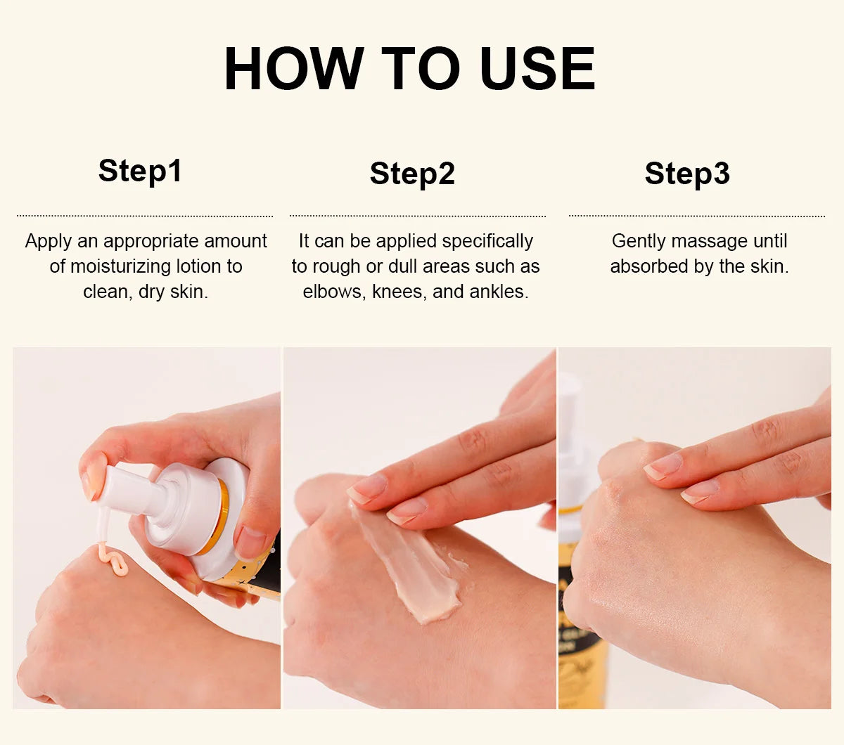 LKIAE Ultra Collagen and Glutathione Whitening Body Lotion, Deeply Moisturizing, Smooth, Soften Skin, Improve Rough Skin Cream