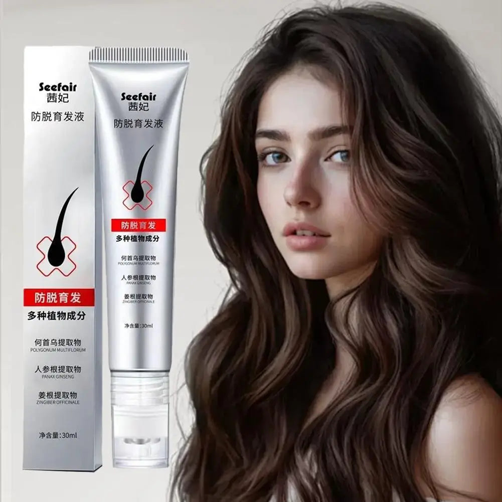 Hair Serum Nourishing Strengthening Hair Roots Scalp Treatment Essential Oil Repair Scalp Frizzy Thinning Damaged Hair Care