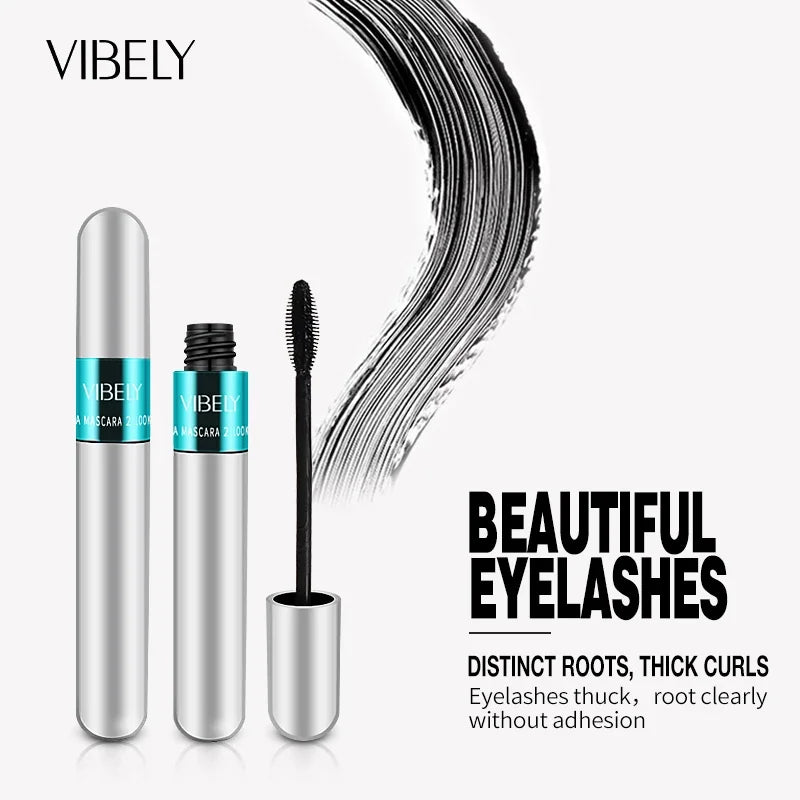 4D Silk Fiber Mascara — Waterproof Volumizing & Lengthening