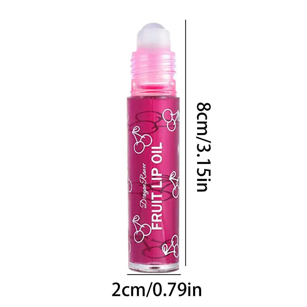Fruity Roll-On Lip Gloss — Moisturizing & Glossy Finish