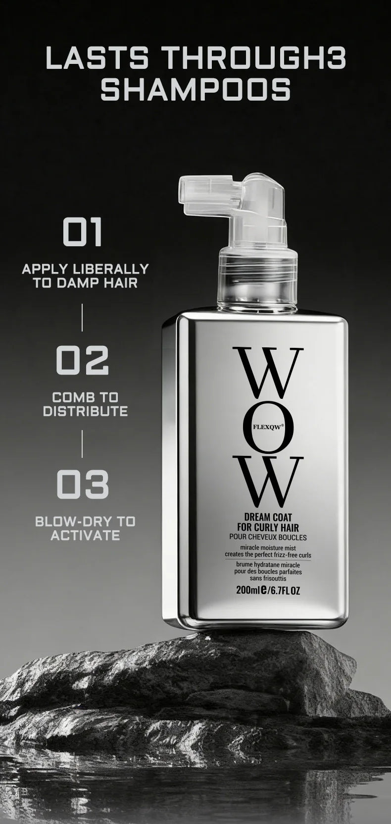 Hair Oil Spray Nourishing Conditioning Oil Deeply Moisturizing Hair Curly Spray Gift Women Hair Care Serum