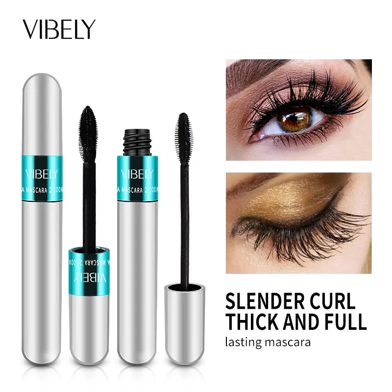 4D Silk Fiber Mascara — Waterproof Volumizing & Lengthening