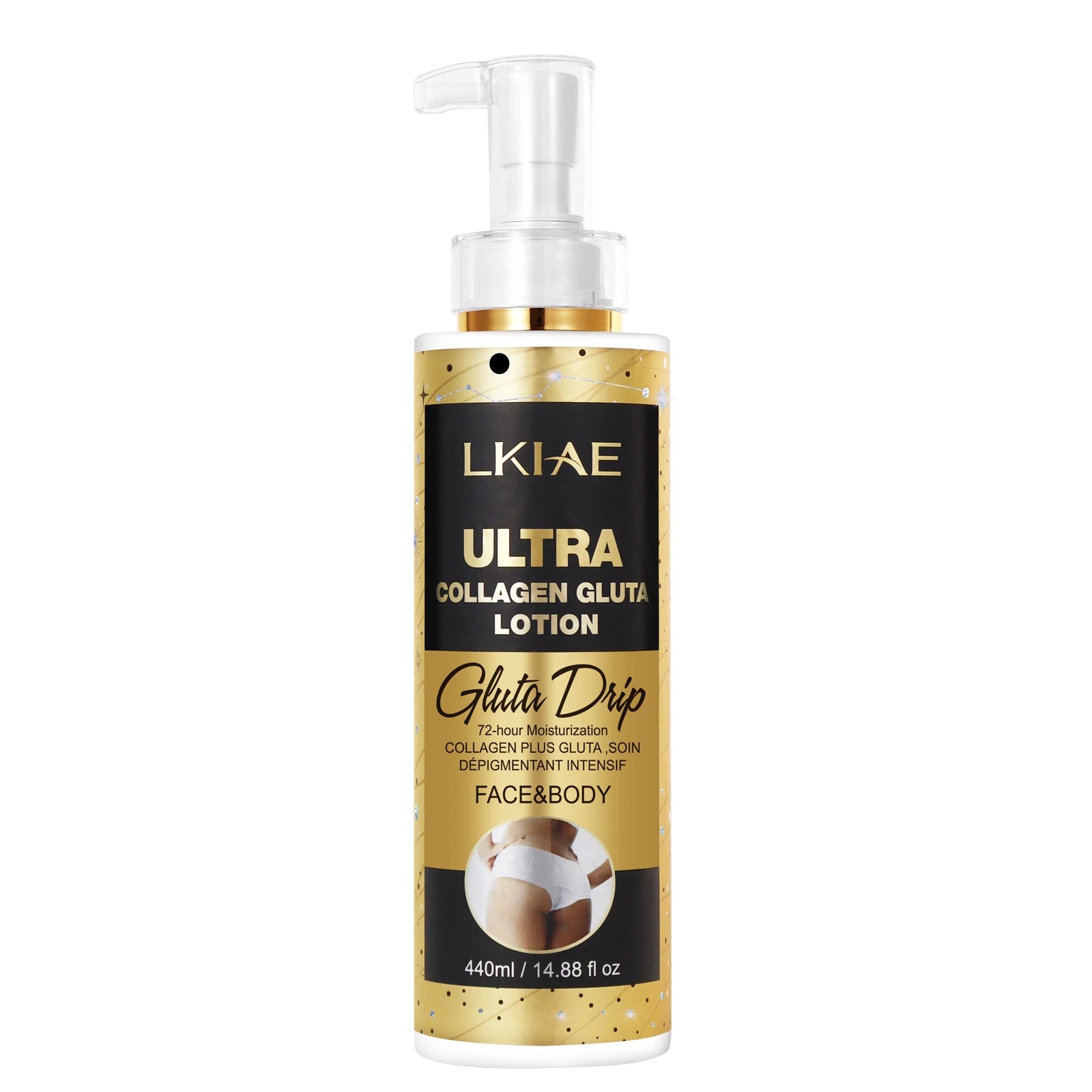 LKIAE Ultra Glutathione and Collagen Lighten Set, Moisturizer, Reduce Dark Spots, Improve Roughness, Leaving Skin Soft, Smooth