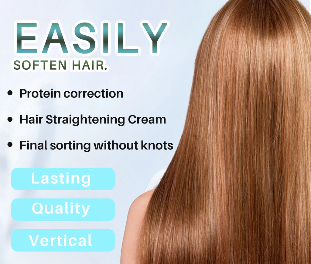 Keratin Hair Straightening Cream Keratin Cream For Smoothing Hair Professional Keratin For Permanent Straightening Hair Care