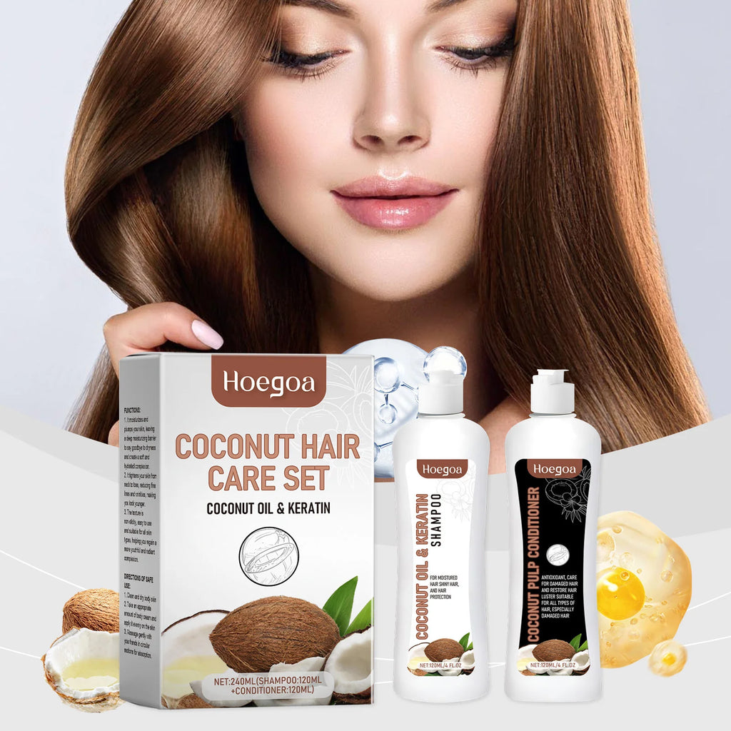 Hair Growth Shampoo Conditioner Set Repairing Strengthen Root Deep Nourish Anti Frizzy Dry Hair Oil Control Smoothing Hair Care