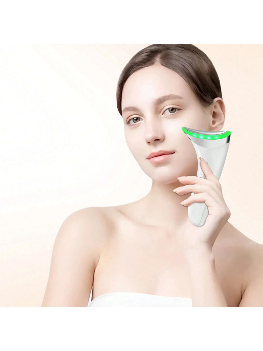 7-Color LED Facial Device for Vibrant Skin and Neck Care - Health and wellness