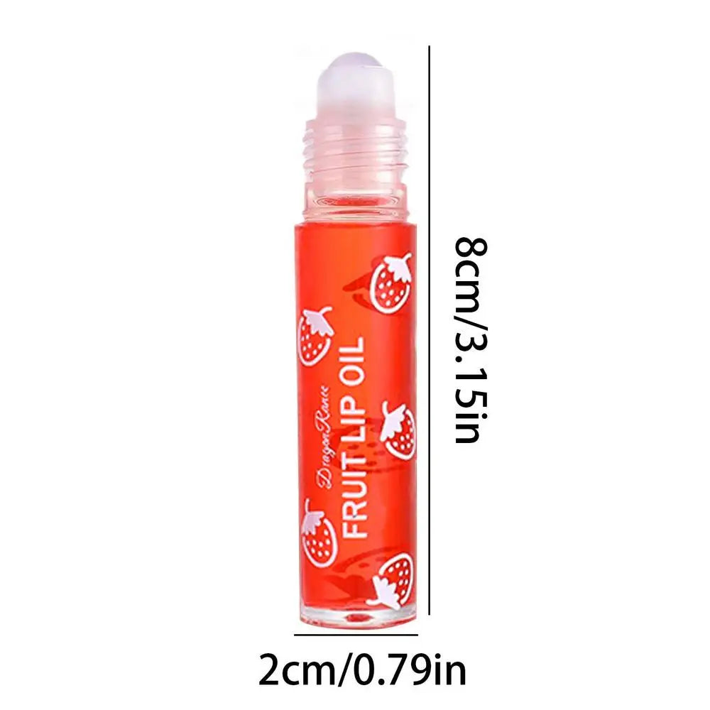 Fruity Roll-On Lip Gloss — Moisturizing & Glossy Finish