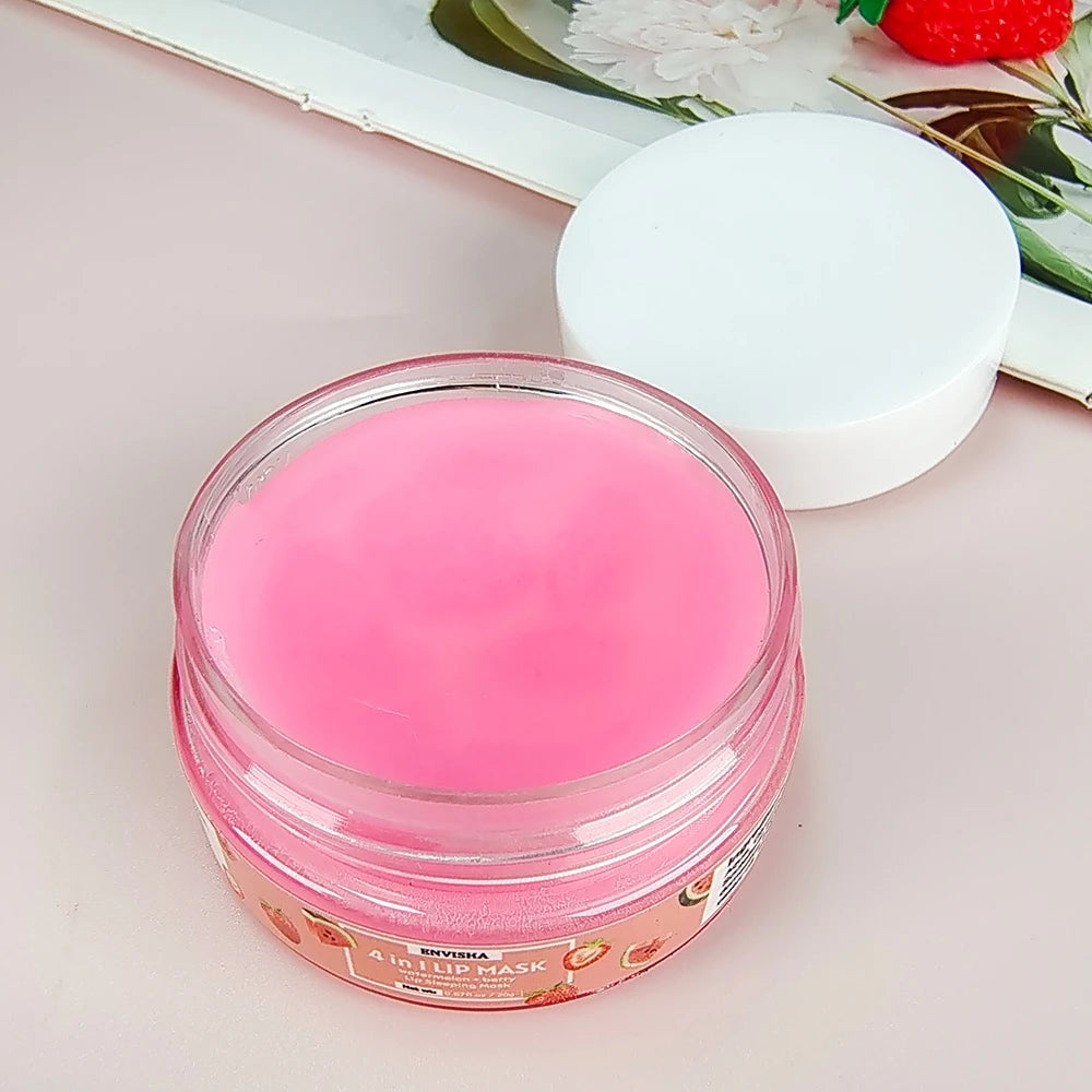 ENVISHA Beauty Health Exfoliating Lip Mask Skin Care Sleep Hydrated Maintenance Lip Scrub Cream Anti Drying Nourish Protect