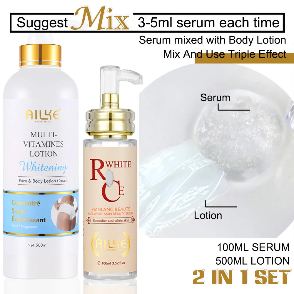 Vitamin B3 C Skin Care Set for Radiant and Even Skin Tone - Health and wellness