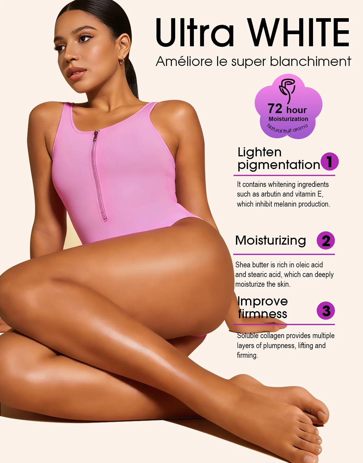 LKIAE Ultra Glutathione and Collagen Lighten Set, Moisturizer, Reduce Dark Spots, Improve Roughness, Leaving Skin Soft, Smooth