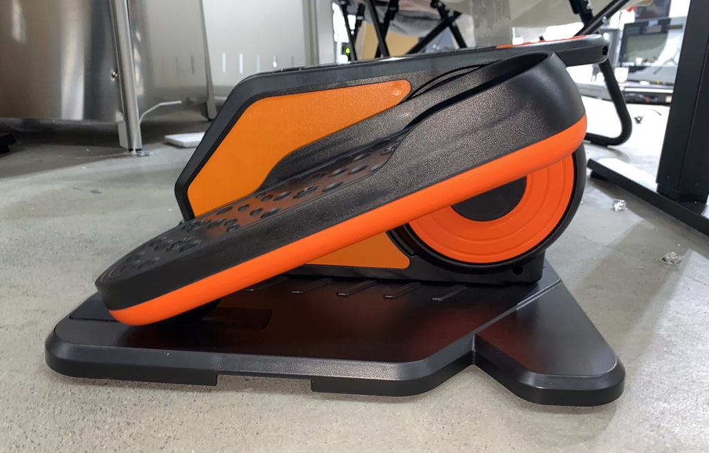 Under-Desk Elliptical — Quiet Mini Pedal Exerciser with 12 Speeds, Remote & LCD