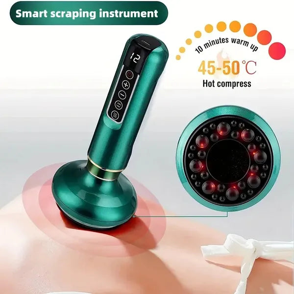 Electric Vacuum Cupping Massager | 12-Level Body Gua Sha
