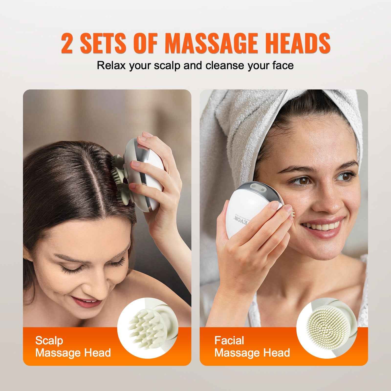 Heated Scalp Massager - Health and wellness