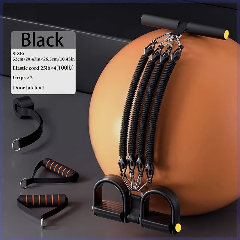 Resistance Bands Set with Foot Pedals & Handles — Home Gym Training