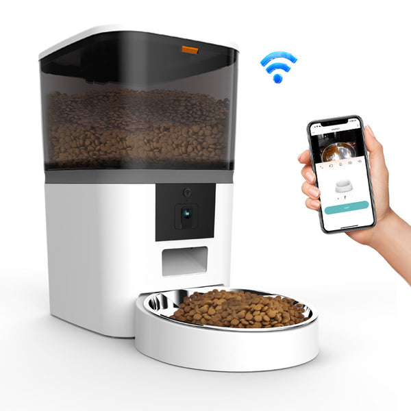 Smart Automatic Pet Feeder with HD Camera — 4L & 6L